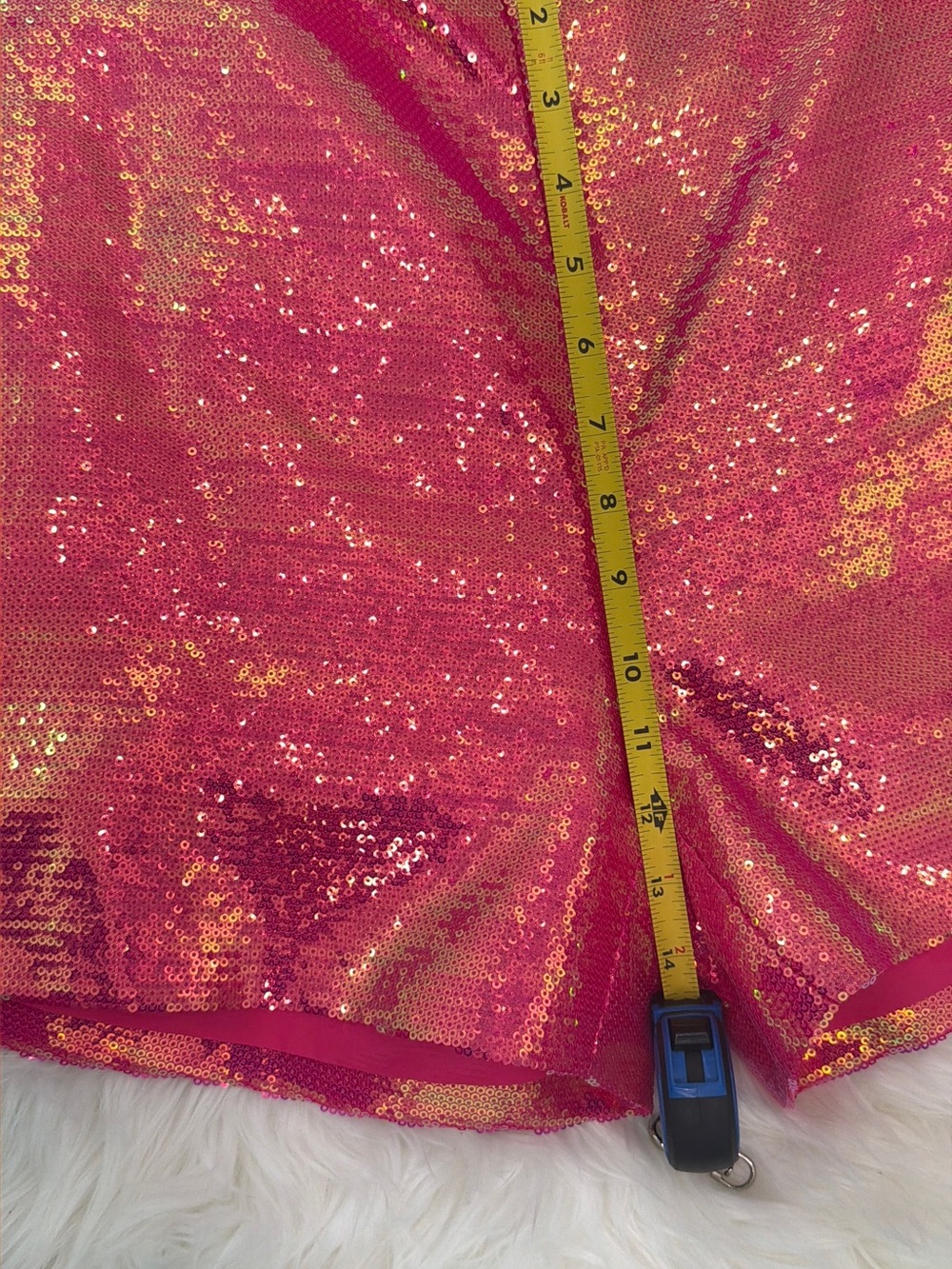 Sequin Pink Blazer & Shorts Suit Set - Picture 14 of 16
